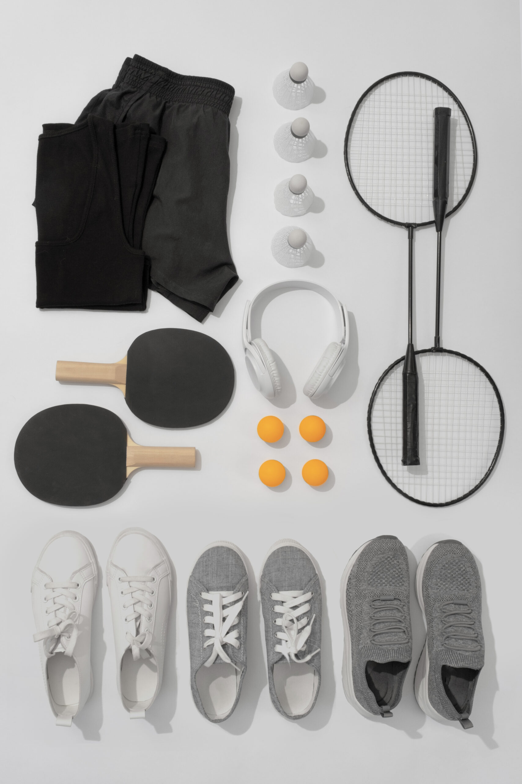 top-view-composition-with-neatly-arranged-organized-sport-items